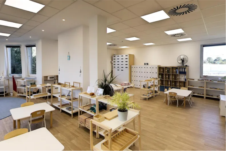 Sala główna MOC Montessori na Targówku
